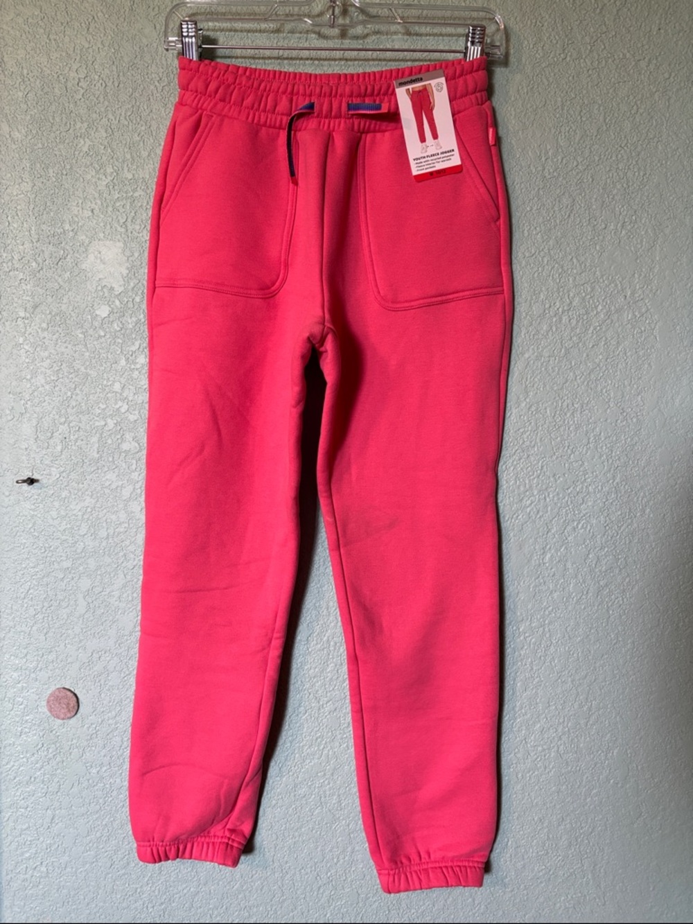 🆕 Kids Mondetta Youth Fleece Jogger, M 10/12 - NWT